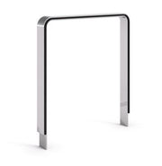 Stainless Steel Bicycle Rack 24 - 0.80 x 0.08 x 0.80m