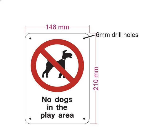 "No Dogs" Sign