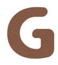 Letters Uppercase G - 2G Wet Pour Graphics – GB Sport & Leisure