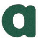 Letters Lowercase a - 2D Wet Pour Graphics – GB Sport & Leisure