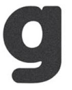 Letters Lowercase g - 2D Wet Pour Graphics