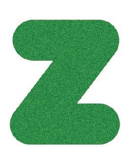 Letters Lowercase z - 2D Wet Pour Graphics