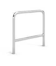 Stainless Steel Bicycle Rack 04 - 1.00 x 0.05 x 0.80m