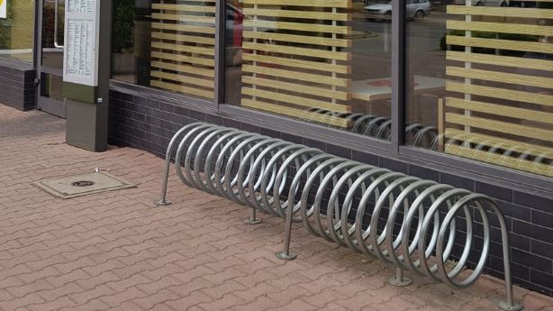 Stainless Steel Bicycle Rack 10 - 0.53 x 0.40 x 0.50m