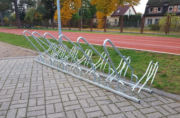 Stainless Steel Bicycle Rack 15 - 0.96 x 0.53 x 0.45m
