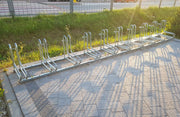 Stainless Steel Bicycle Rack 19 - 1.38 x 0.53 x 0.45m