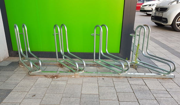 Stainless Steel Bicycle Rack 19 - 1.38 x 0.53 x 0.45m