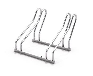 Stainless Steel Bicycle Rack 20 - 0.54 x 0.54 x 0.42m