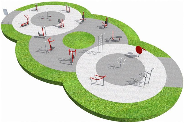Fitness Zone - Layout 4