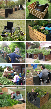 Wheelchair Accessible Garden Planter Pod
