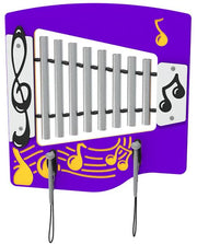 Glockenspiel Ally Tube Musical Play Panel 800 x 820mm