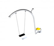 Stainless Steel Snail Swing with Seat - Flat Seat