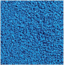 EPDM Rubber Crumb Blue