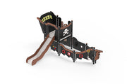 Small Pirate Ship with stairs and slide