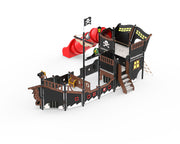 Large Pirate Ship (2) Multiplay Unit with stairs and tube slide