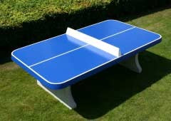Rounded Table Tennis Table